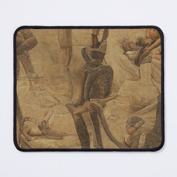 Item preview, Egyptian painting of wife putting cold feet on husband v2 designed and sold by glitchman2.