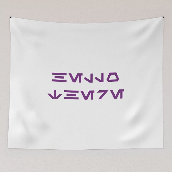 Item preview, Hello There (Aurebesh, Purple 2) designed and sold by figpeep.