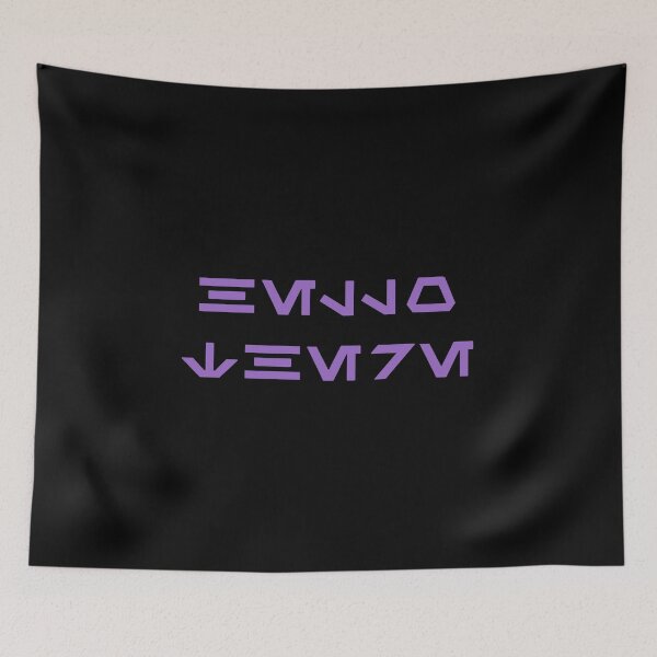 Item preview, Hello There (Aurebesh, Purple 3) designed and sold by figpeep.