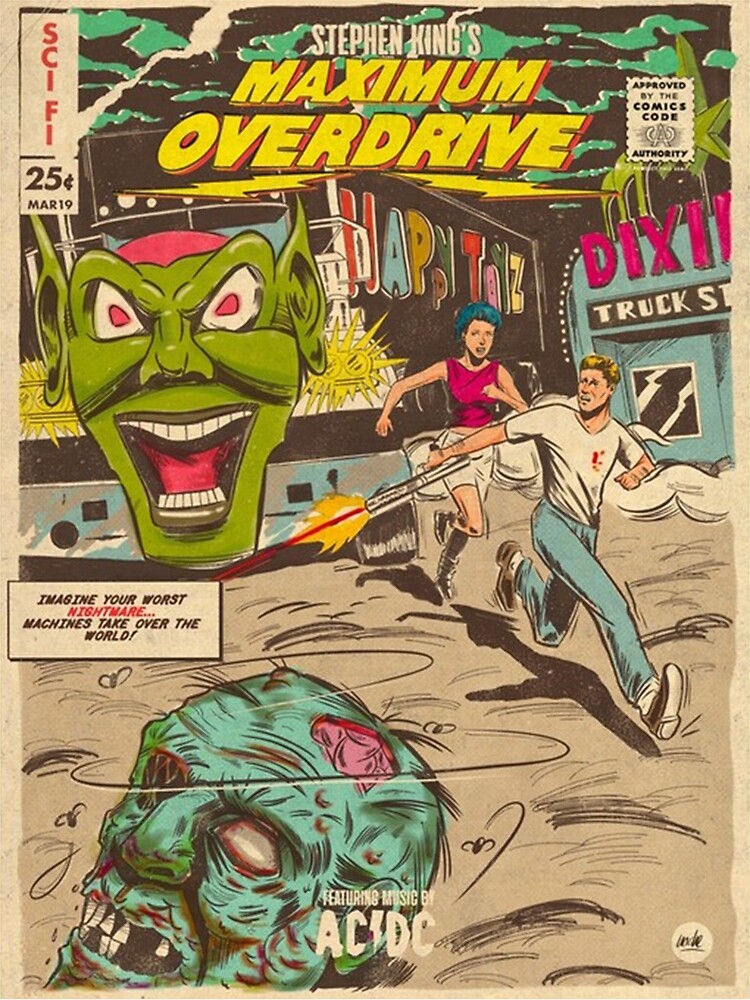 "Maximum Overdrive poster minimalist" Poster for Sale by salwayesenia