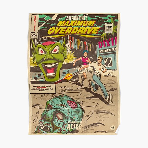 "Maximum Overdrive poster minimalist" Poster for Sale by salwayesenia