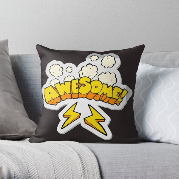 Awesome Designs Throw Pillow