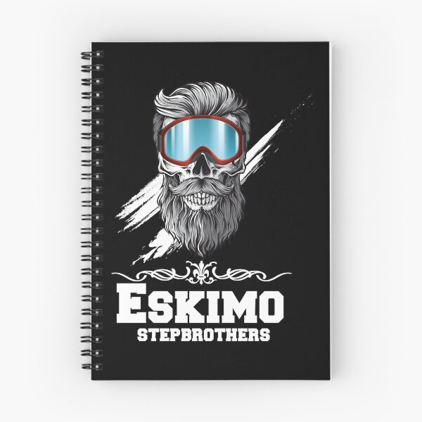 Item preview, Eskimo stepbrothers, skull ice   Sticker designed and sold by EdisonGuti.