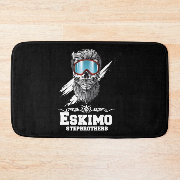 Item preview, Eskimo stepbrothers, skull ice   Sticker designed and sold by EdisonGuti.