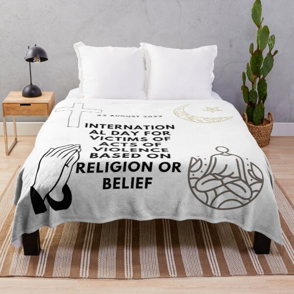 Item preview, International day for victims of acts of violence based on religion or Belief designed and sold by Jaadueekala.