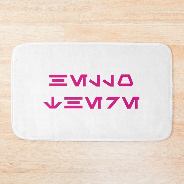 Item preview, Hello There (Aurebesh, Pink 1) designed and sold by figpeep.