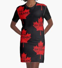 The EH Team Canada T Shirt Graphic T-Shirt Dress