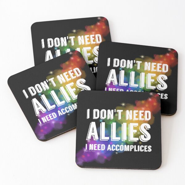 Item preview, I don't need allies designed and sold by Art by Veya.
