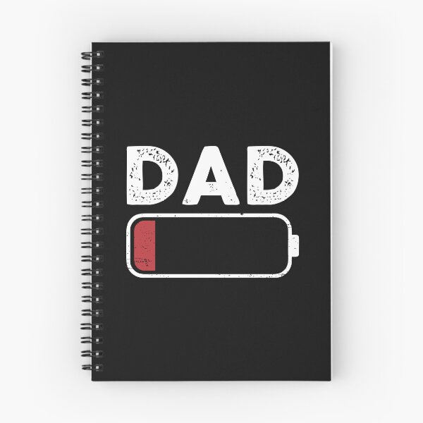 Item preview, Dad Low Battery FunnyTired Daddy Battery Humor Gift for Him designed and sold by alenaz.