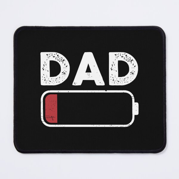Item preview, Dad Low Battery FunnyTired Daddy Battery Humor Gift for Him designed and sold by alenaz.