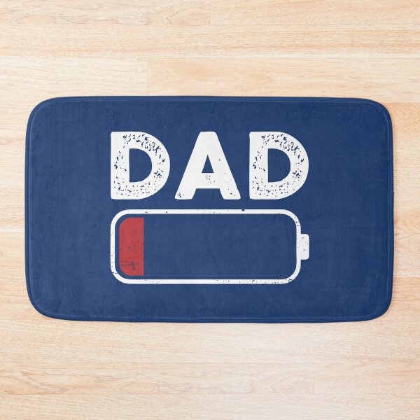 Item preview, Dad Low Battery FunnyTired Daddy Battery Humor Gift for Him designed and sold by alenaz.