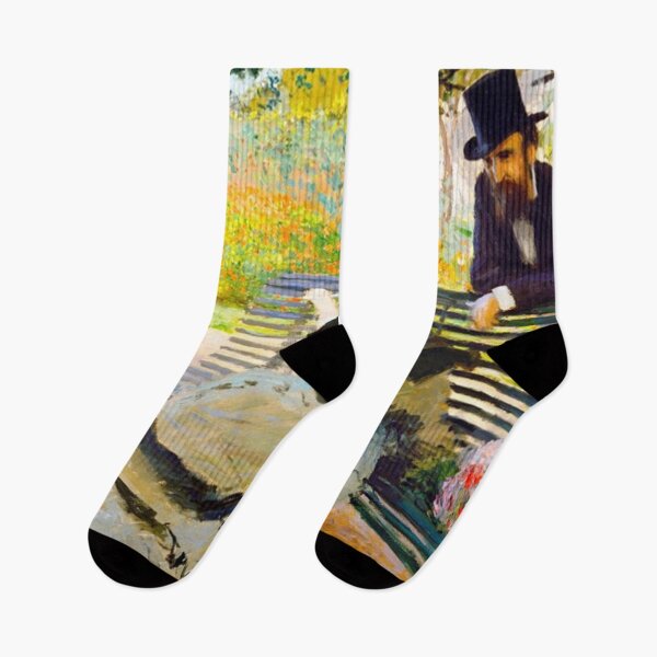 Item preview, Camille Monet (1847–1879) on a Garden Bench (1873) designed and sold by gladyshs.