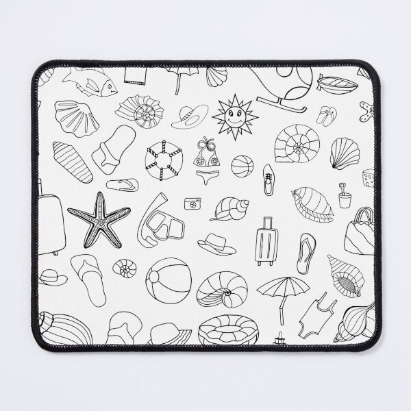 Item preview, Copy of Black and White Summer Vacation Loading Pattern designed and sold by tagmoj.