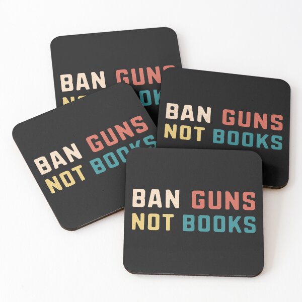 Item preview, Ban Guns Not Books Vintage Letters Read Banned Books  designed and sold by alenaz.