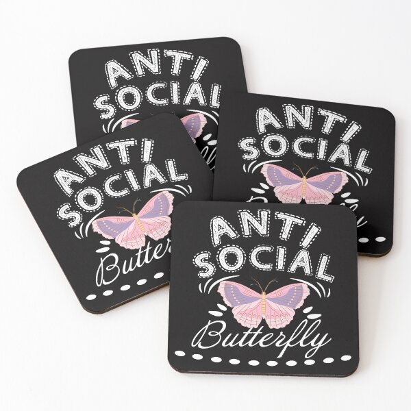 Item preview, Antisocial Butterfly designed and sold by desireedickens.
