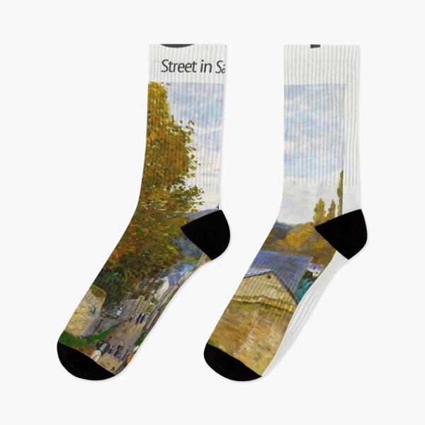 Item preview, HD Claude Monet - Street in Sainte-Adresse designed and sold by gladyshs.