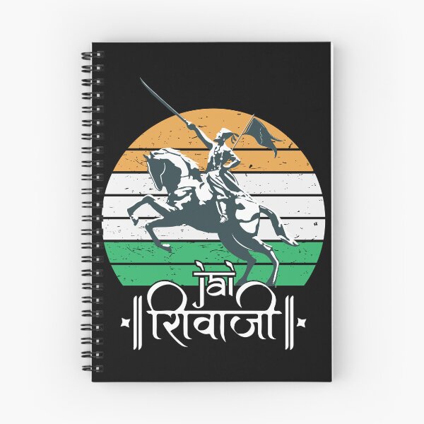 Item preview, Shivaji Maharaj Statue Indian India Flag Marathi King designed and sold by alltheprints.