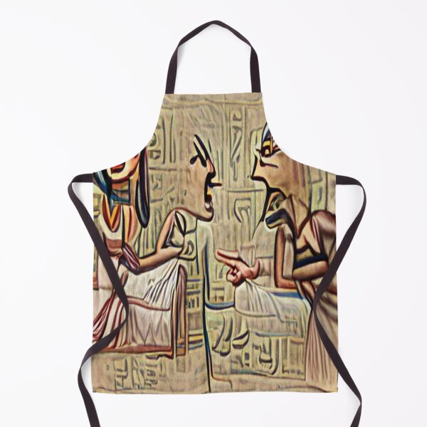 Item preview, Egyptian painting wife arguing with husband about him cheating in a dream designed and sold by glitchman2.