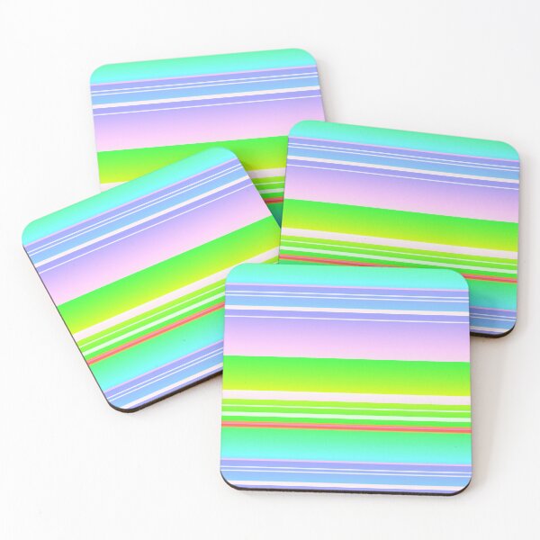 Item preview, Multi color striped | colorful aesthetic stripes designed and sold by lausn.
