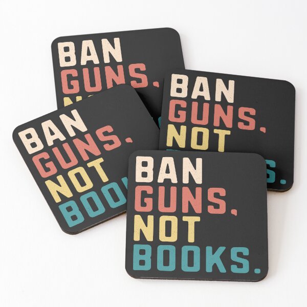 Item preview, Ban Guns Not Books Banned Books Lover Read Book Vintage  designed and sold by alenaz.