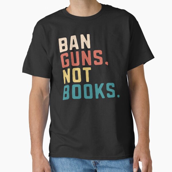 Item preview, Ban Guns Not Books Banned Books Lover Read Book Vintage  designed and sold by alenaz.