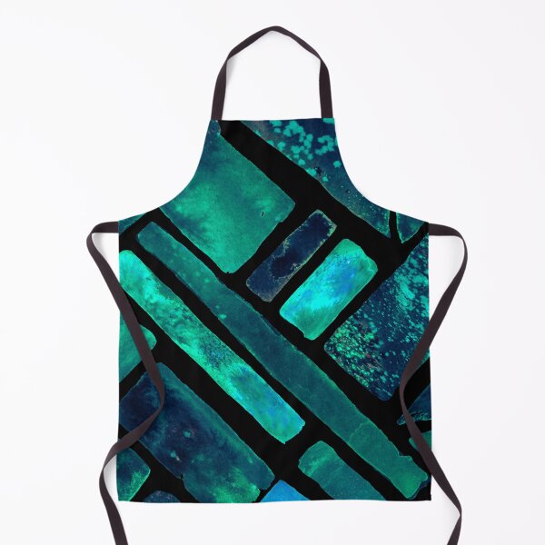 Item preview, Electric blue and aqua mosaic designed and sold by FGCART.