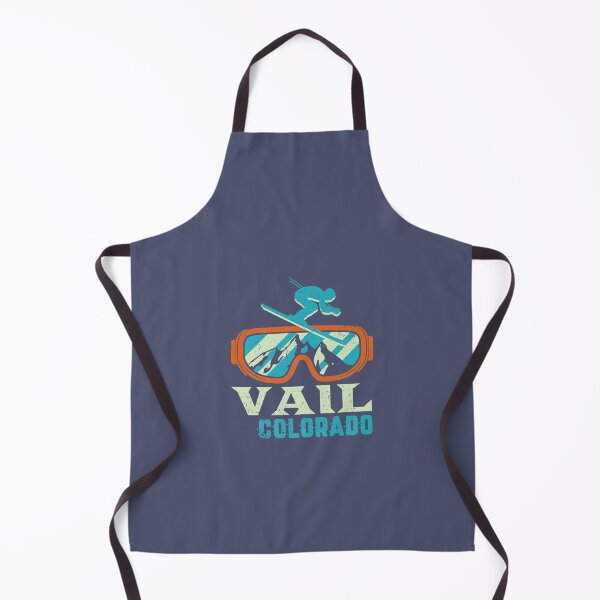 Item preview, Vail Colorado Mountain Vintage Retro Skiing and Snowboarding Premium designed and sold by NunkiFata.