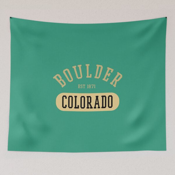 Item preview, Vintage Boulder Colorado Retro College Jersey Style designed and sold by NunkiFata.