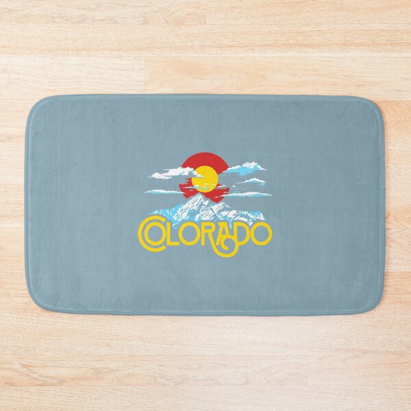 Item preview, Vintage Colorado Flag Eighties Hipster Typography Mountains Pullover designed and sold by NunkiFata.