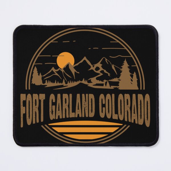 Item preview, Vintage Fort Garland, Colorado Mountain Print designed and sold by NunkiFata.