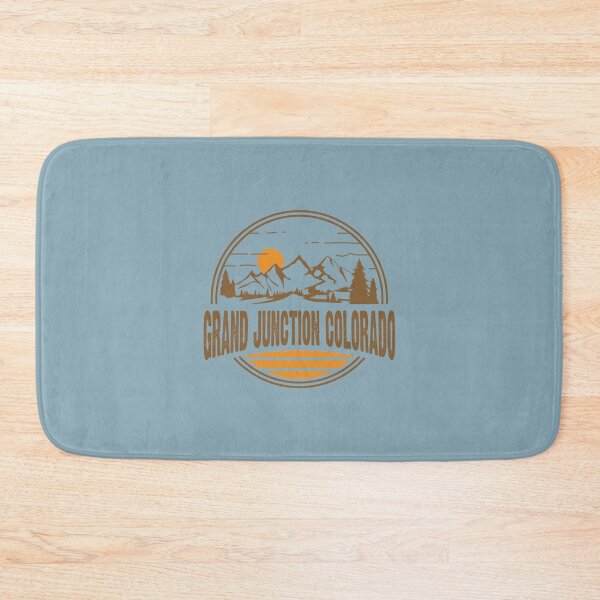 Item preview, Vintage Grand Junction Colorado Mountain Hiking Print designed and sold by NunkiFata.