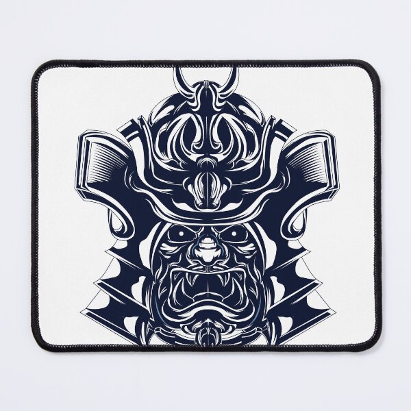 Item preview, hanzo culture helmet inking illustration artwork designed and sold by I'm Redz.