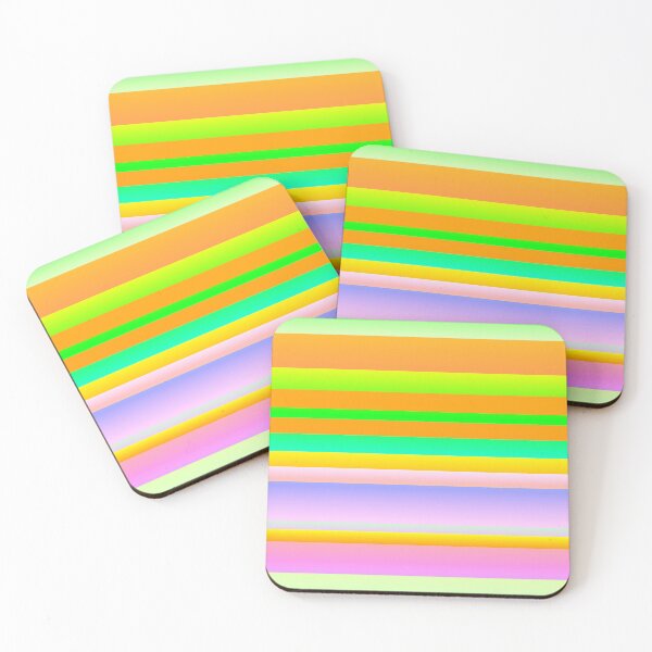 Item preview, Colorful striped | colorful lines pattern designed and sold by lausn.