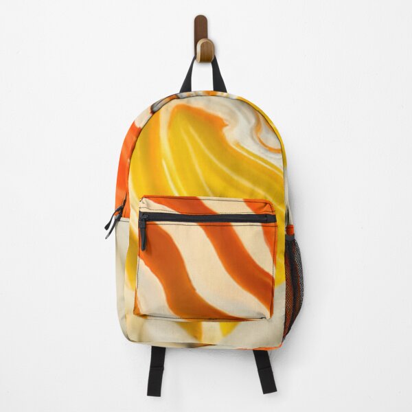 Item preview, Abstract Gradient marbling - maize and orange - 2 designed and sold by Mario Liang.