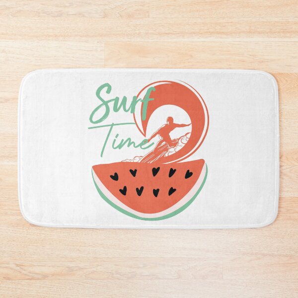 Item preview, Surfer Love Watermelon Surfing Lovers designed and sold by medbdj.