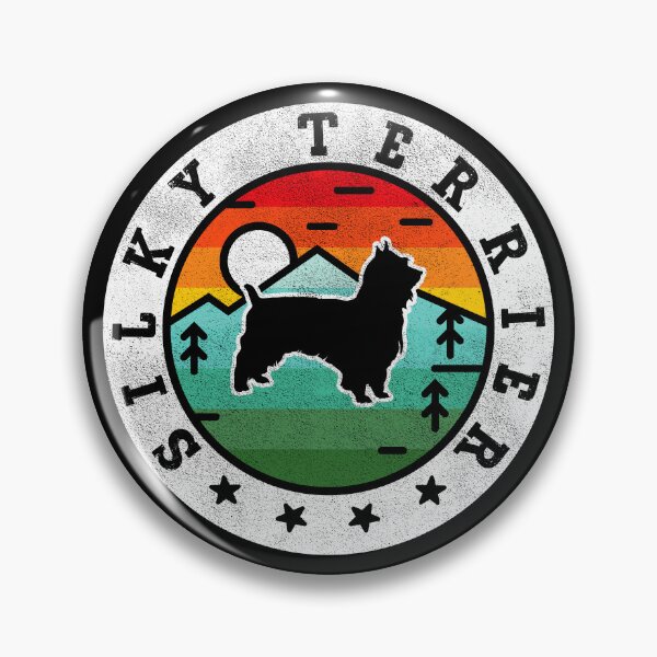 Artikelvorschau, Silky Terrier Dog Summer Vintage entworfen und verkauft von rafaeltto.