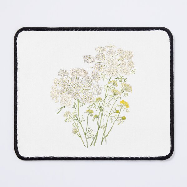Item preview, hand painted Queen Ann Lace ink and watercolor painting designed and sold by SelenePaintings .
