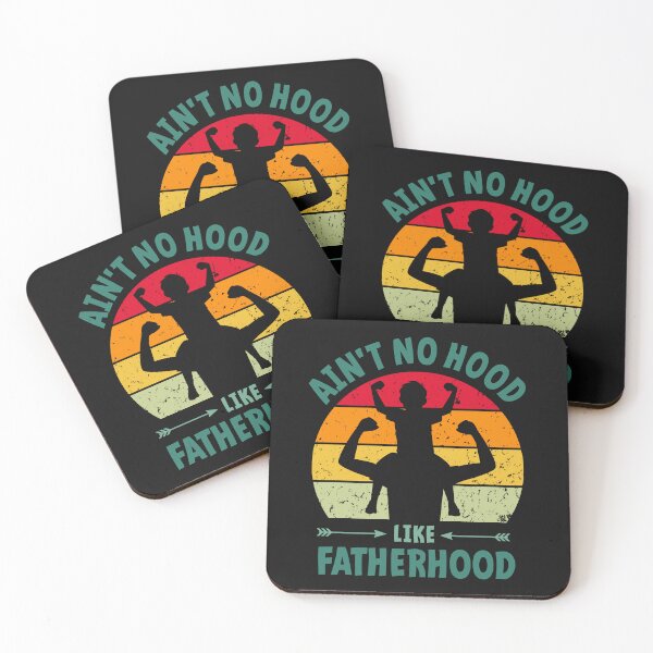 Item preview, Vintage Dad Father Tshirt Ain't Hood Like Fatherhood designed and sold by PeterGignac.