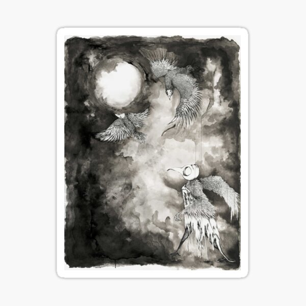 The Morrigan Sticker