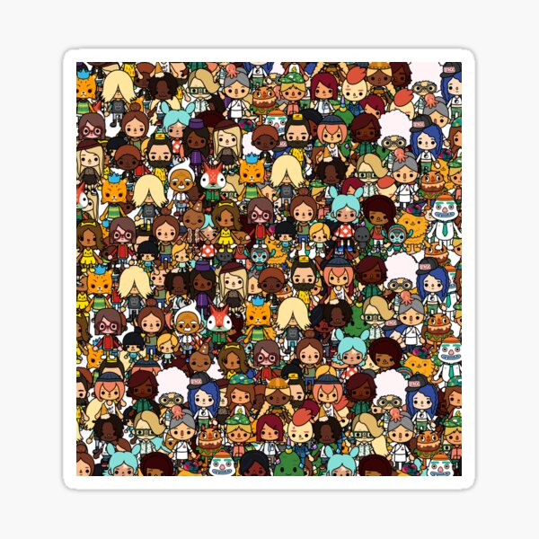 "Toca Boca Collection" Sticker by samanguru | Redbubble