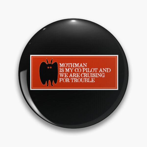 Item preview, Mothman is my co pilot designed and sold by since-here.