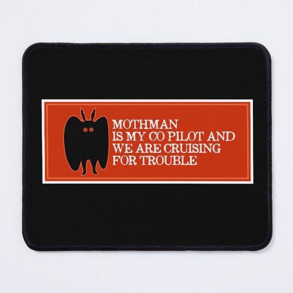 Item preview, Mothman is my co pilot designed and sold by since-here.