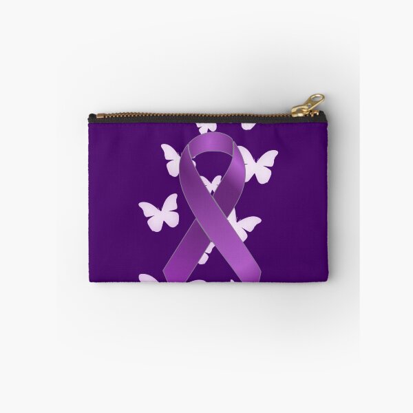 Item preview, Purple Awareness Ribbon with Butterflies designed and sold by Alondra.