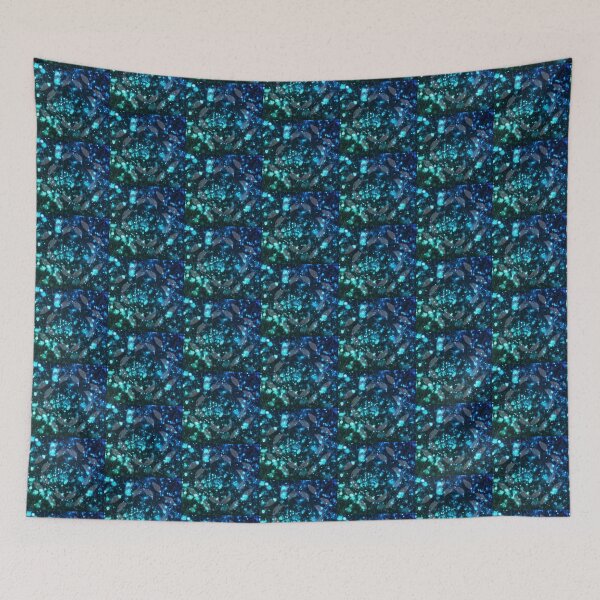 Item preview, Blu rainstorm art designed and sold by AnaRakanovic.