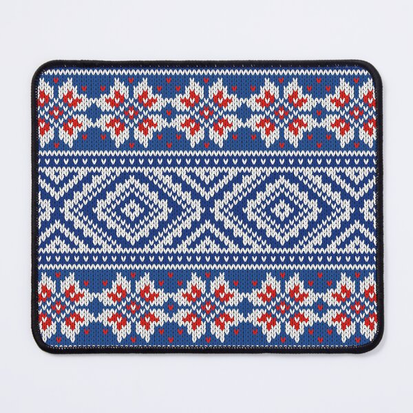 Item preview, Fair Isle Knitting Pattern Art designed and sold by Ayesha Saleem.