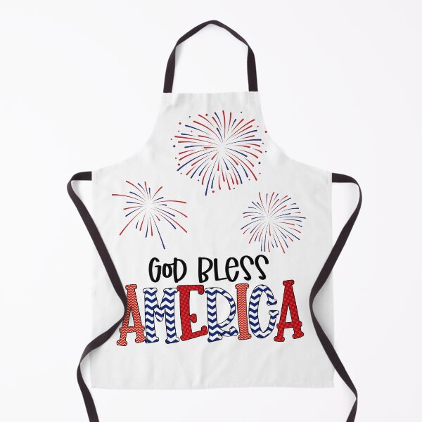 Item preview, God Bless America with fireworks: 4th of July celebration, Happy Birthday America, Independence Day, Happy 4th, Let Freedom Ring designed and sold by Becky Hunter.