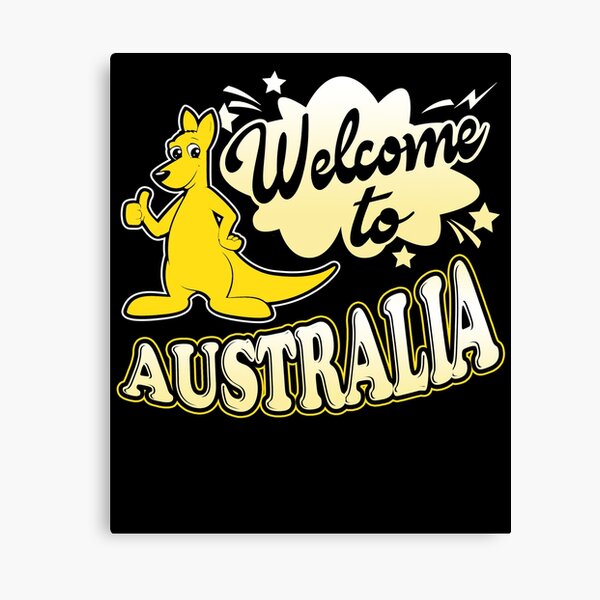 Item preview, Kangaroo Welcome Australia designed and sold by UnknownArtistt.