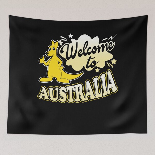Item preview, Kangaroo Welcome Australia designed and sold by UnknownArtistt.