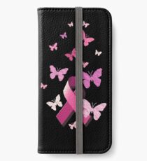 Breast Cancer Pink Awareness Ribbon iPhone Wallet/Case/Skin