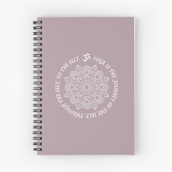 Item preview, Yoga is the journey of the self, through the self, to the self. Yoga Mandala Design designed and sold by M-Infinite.